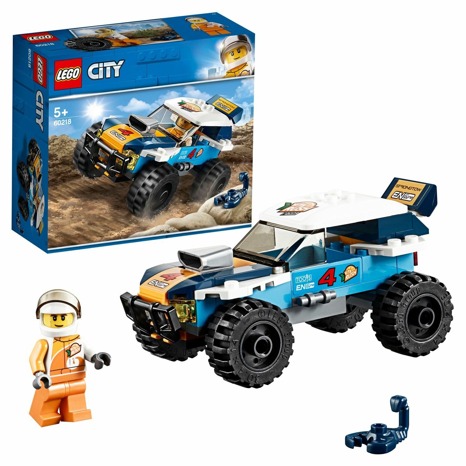 Конструктор LEGO City Great Vehicles Участник гонки в пустыне 60218 - фото 1