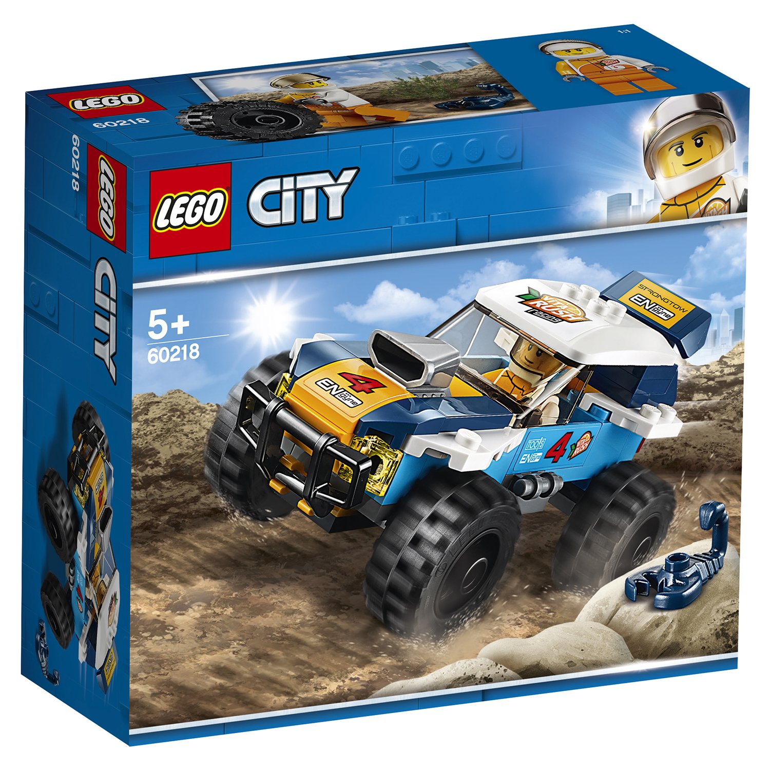 Конструктор LEGO City Great Vehicles Участник гонки в пустыне 60218 - фото 2