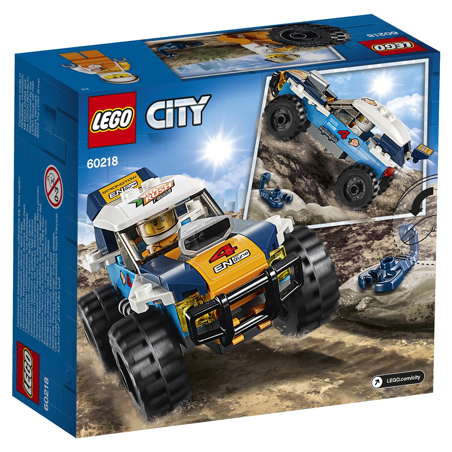 Конструктор LEGO City Great Vehicles Участник гонки в пустыне 60218 - фото 3