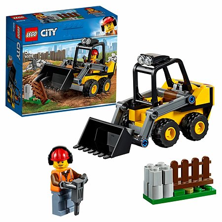 Конструктор LEGO City Great Vehicles Строительный погрузчик 60219
