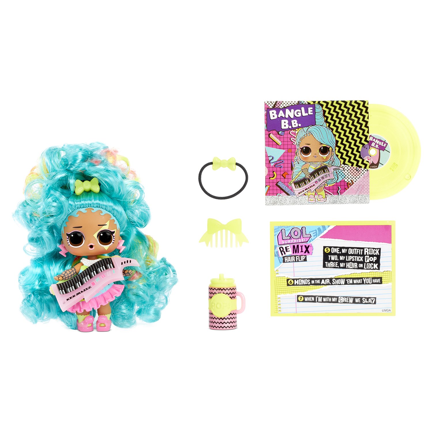 Кукла L.O.L. Surprise! Remix Hairflip Tots в непрозрачной упаковке (Сюрприз) 566960E7C - фото 4