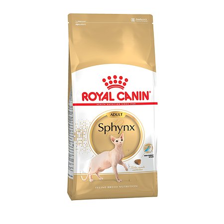 Корм сухой для кошек ROYAL CANIN Sphynx 2кг породы сфинк