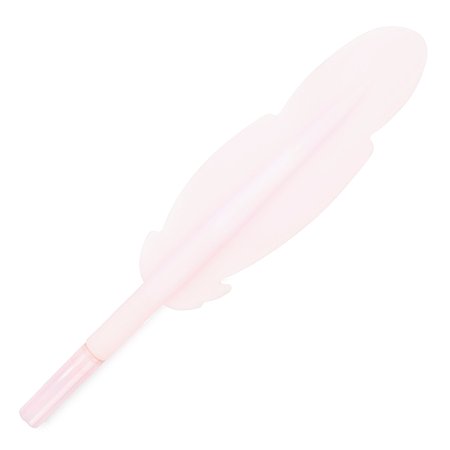 Ручка шариковая Maxleo Перо Розовый MLW210722-3