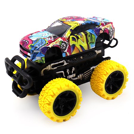 Машинка Funky Toys с желтыми колесами FT8488-3