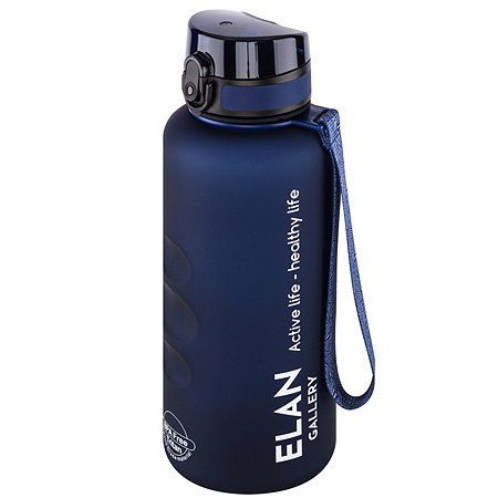 Бутылка для воды Elan Gallery 1.5 л Style Matte темно-синяя