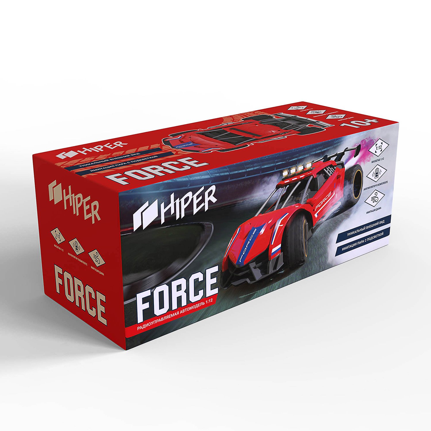 Машина Hiper РУ 1:12 Force с паром 1461913 - фото 11