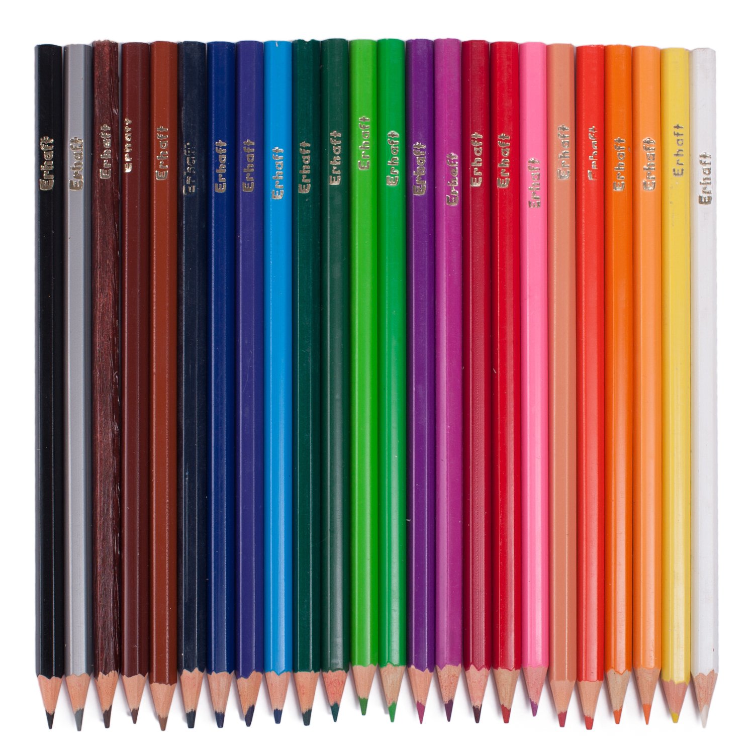 Карандаши цветные Erhaft 24 шт MF923416-24  по цене 89.9 ₽ в .