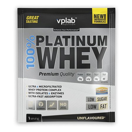 Протеин VPLAB Platinum Whey 100% натуральный 30г
