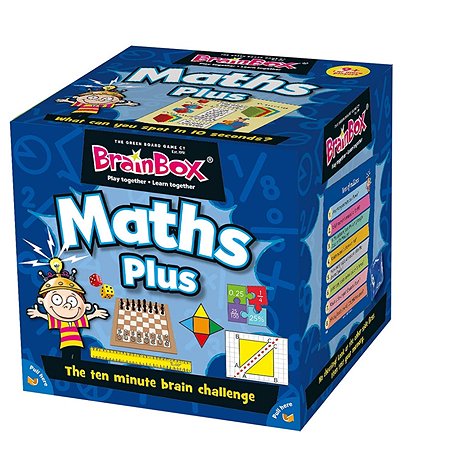 Настольная игра BrainBox Сундучок Знаний Maths Plus на английском языке