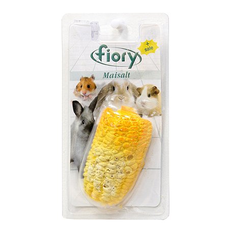 Био-камень для грызунов Fiory Maisalt с солью в форме кукурузы 90г
