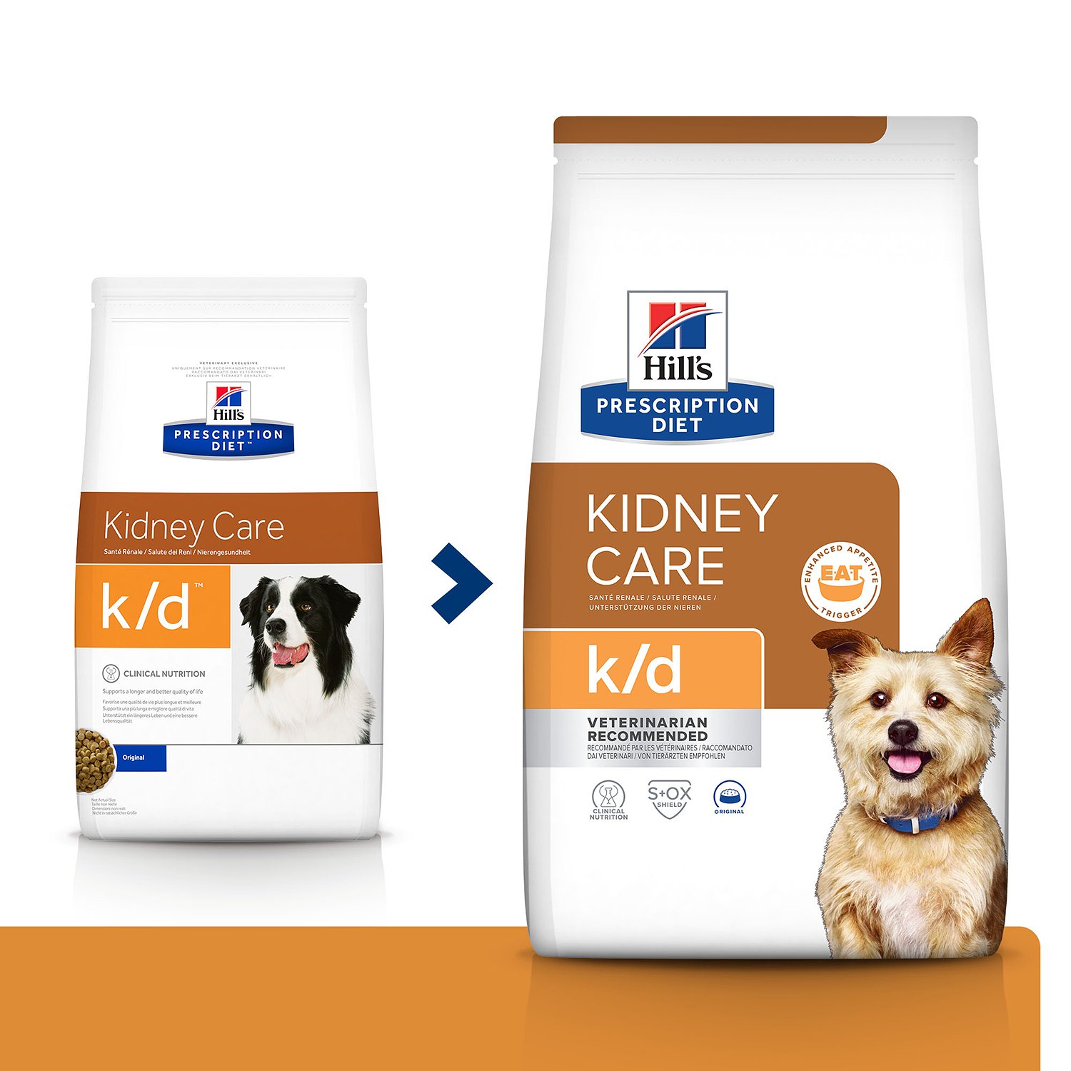 Корм для собак HILLS 2кг Prescription Diet k/d Kidney Care для поддержания здоровья почек сухой - фото 2