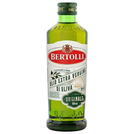 Масло Bertolli Extra Virgin Olive Oil Originale TM нерафинированное оливковое 500мл