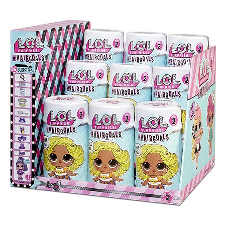 Кукла L.O.L. Surprise! Hairgoals 2.0 в непрозрачной упаковке (Сюрприз) 572657EUC - фото 18