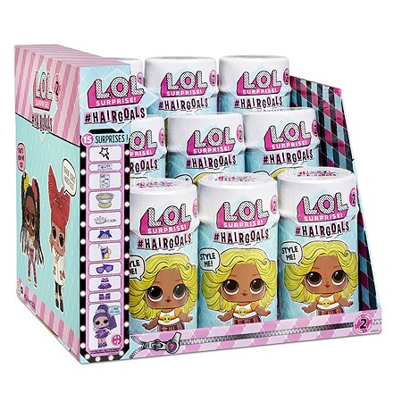 Кукла L.O.L. Surprise! Hairgoals 2.0 в непрозрачной упаковке (Сюрприз) 572657EUC - фото 19