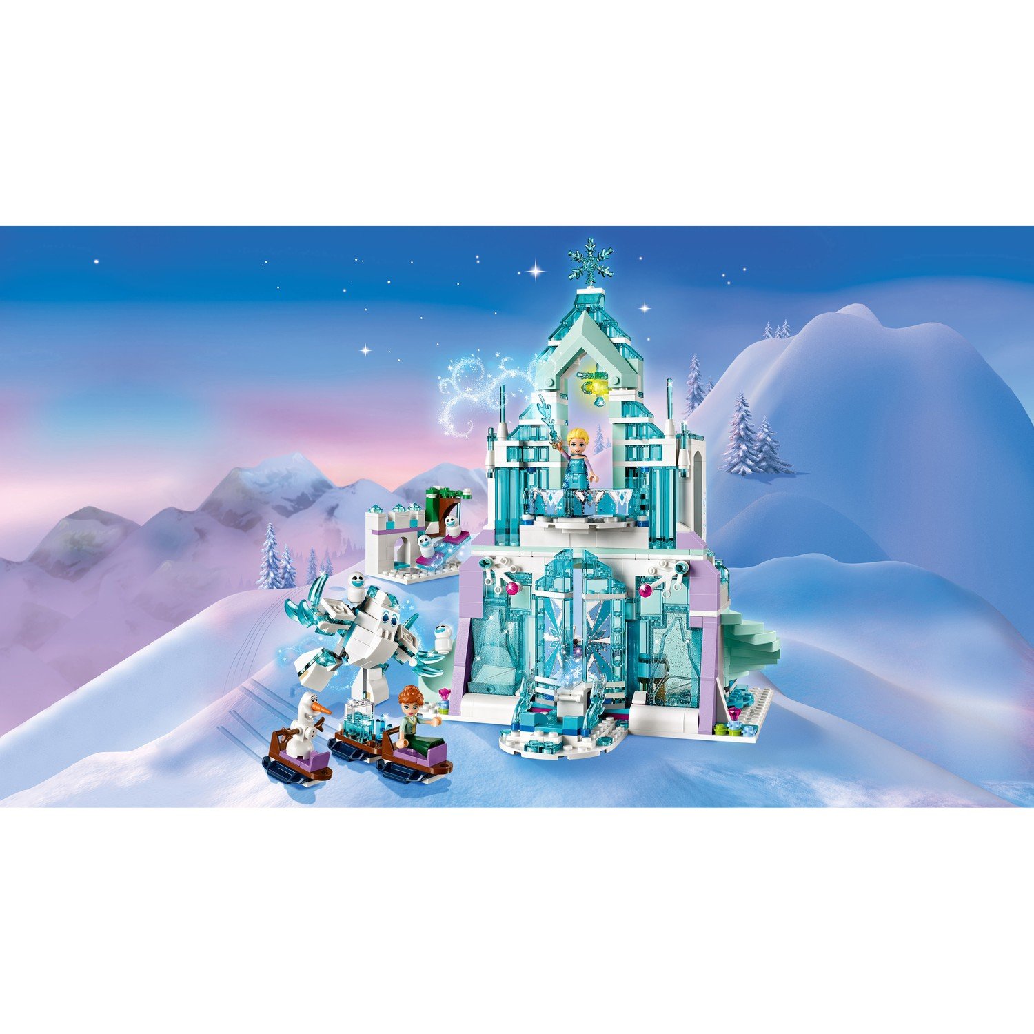 Конструктор LEGO Disney Frozen Волшебный ледяной замок Эльзы 43172 - фото 5