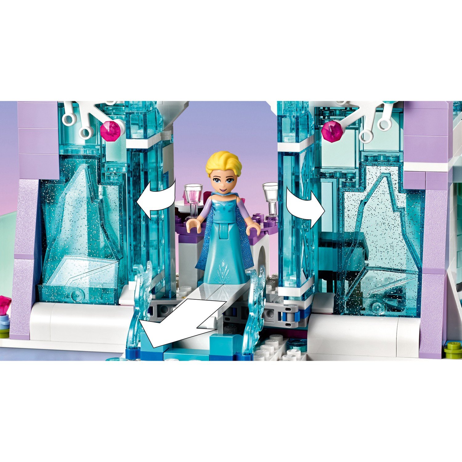 Конструктор LEGO Disney Frozen Волшебный ледяной замок Эльзы 43172 - фото 8
