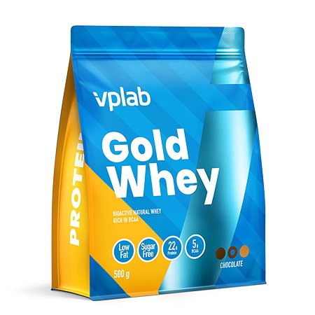 Биологически активная добавка VPLAB Gold Whey шоколад 500г
