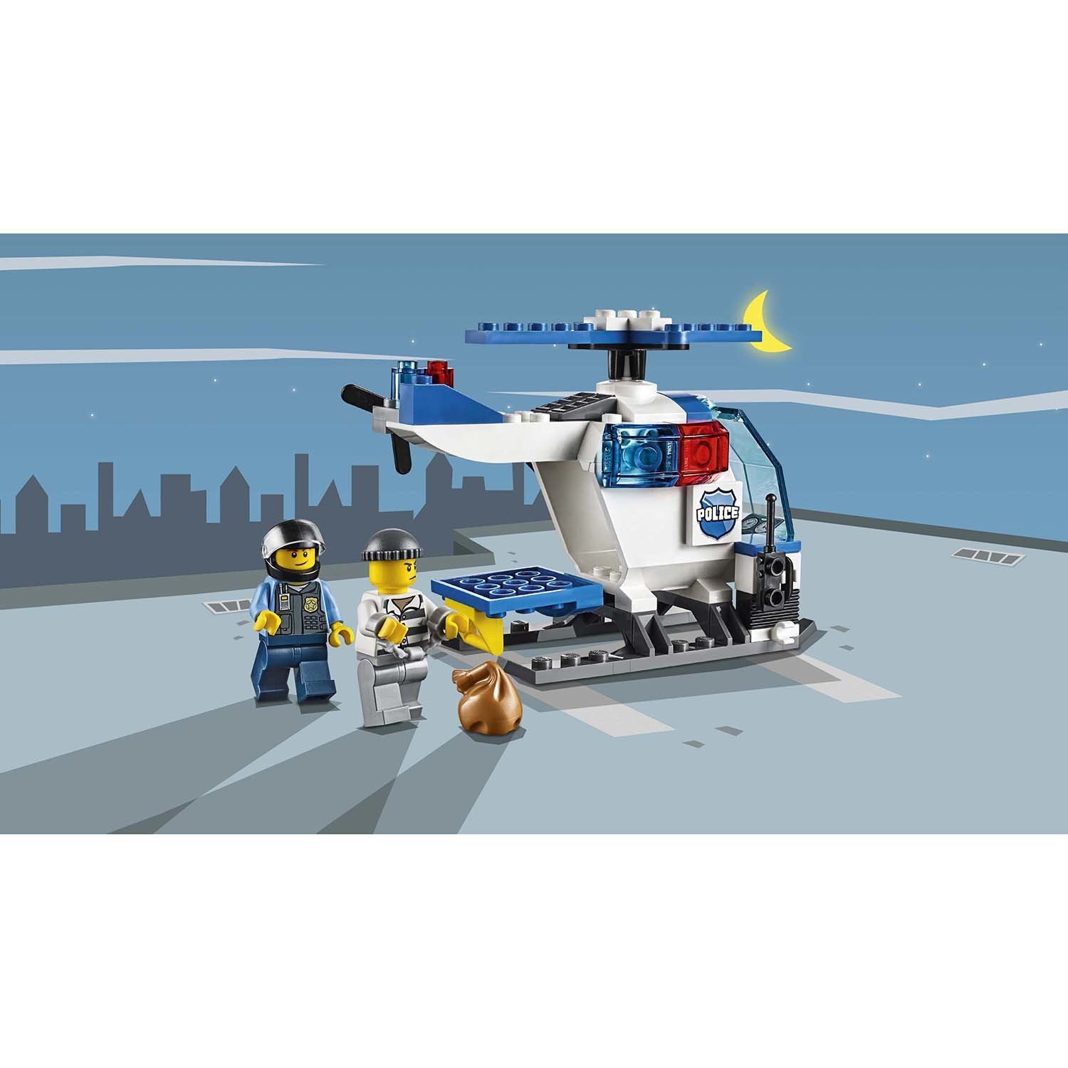 Конструктор LEGO Juniors Погоня на полицейском вертолёте (10720) - фото 5