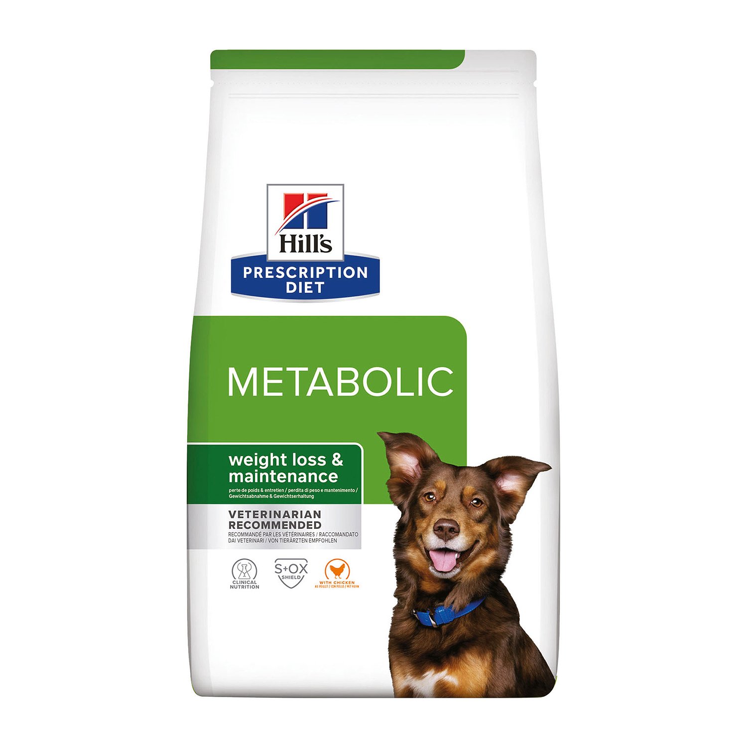Корм для собак HILLS 4кг Prescription Diet MetabolicWeight Management для оптимального веса с курицей сухой - фото 1