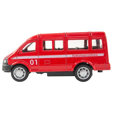 Машинка KiddieDrive Микроавтобус Пожарной службы