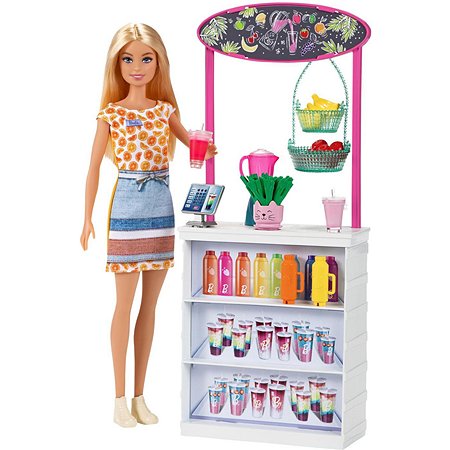 Набор игровой Barbie Смузи-бар GRN75