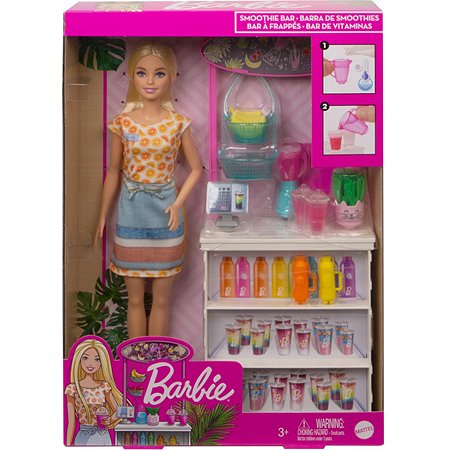 Набор игровой Barbie Смузи-бар GRN75 - фото 2