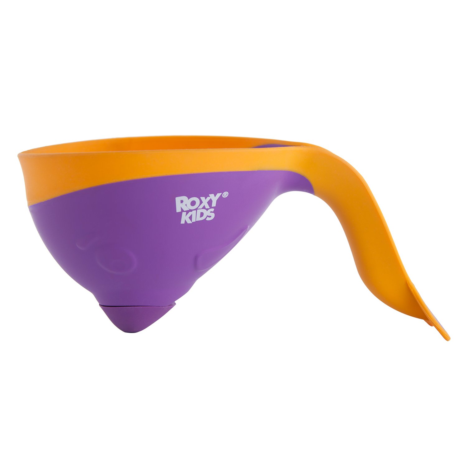 Ковш детский ROXY-KIDS для купания малышей Flipper с мягким краем цвет фиолетовый - фото 1