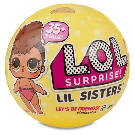 Кукла L.O.L. Surprise! Конфетти сестрёнки в непрозрачной упаковке (Сюрприз) 549550