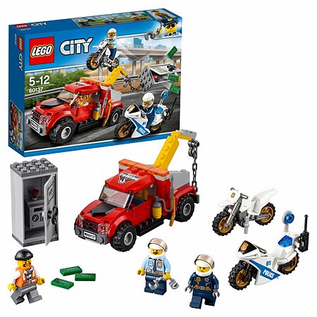Конструктор LEGO City Police Побег на буксировщике (60137) - фото 1