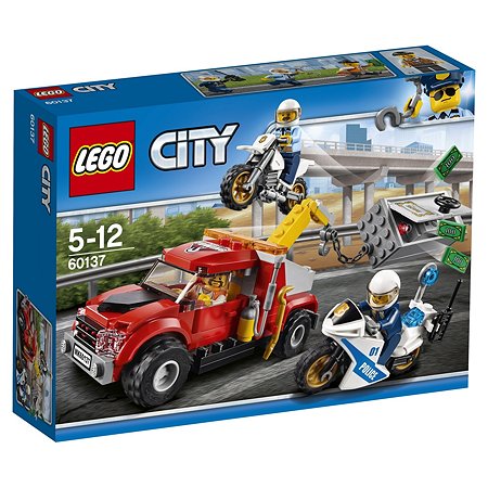 Конструктор LEGO City Police Побег на буксировщике (60137) - фото 2
