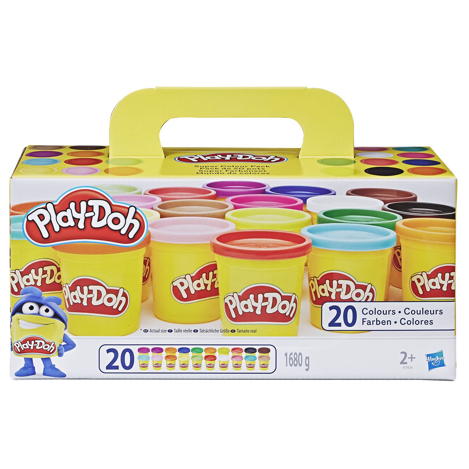 Пластилин Play-Doh 20цветов A7924EUC - фото 1