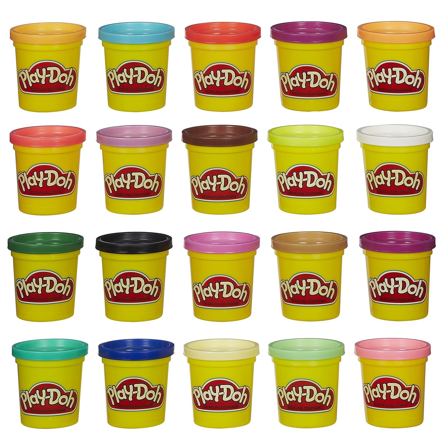 Пластилин Play-Doh 20цветов A7924EUC - фото 2