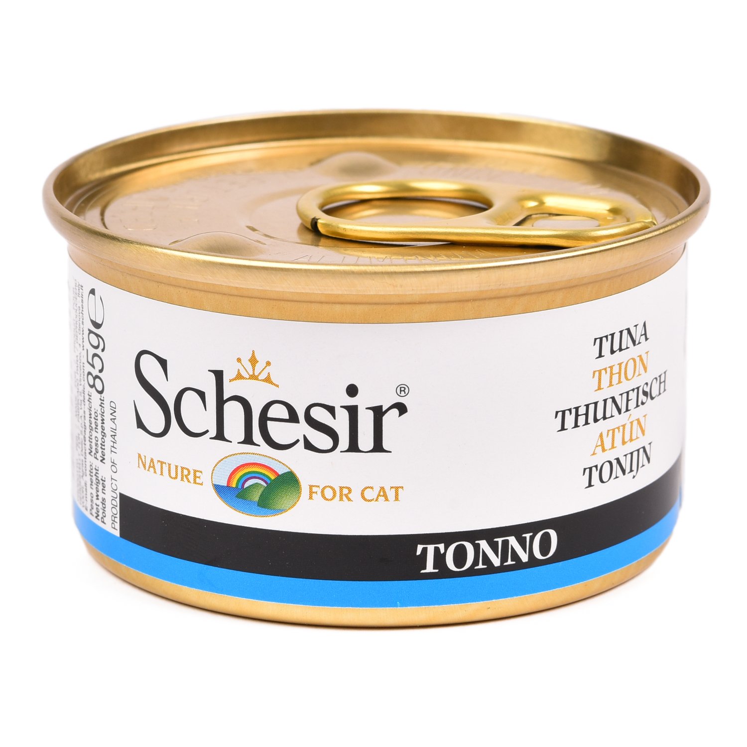 Корм влажный для кошек Schesir 85г тунец - фото 1