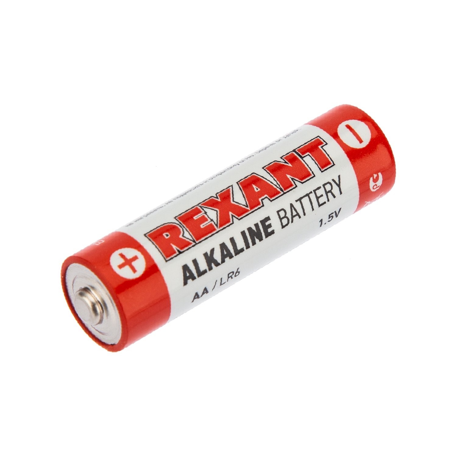 Алкалиновые батарейки REXANT пальчиковые тип AA/LR6 4 шт - фото 3