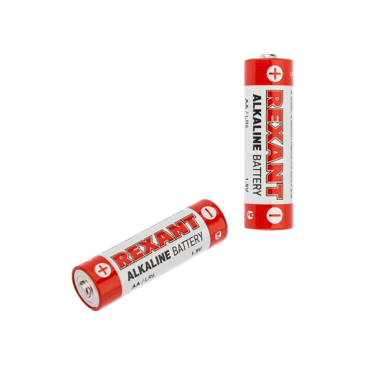 Алкалиновые батарейки REXANT пальчиковые тип AA/LR6 4 шт - фото 4