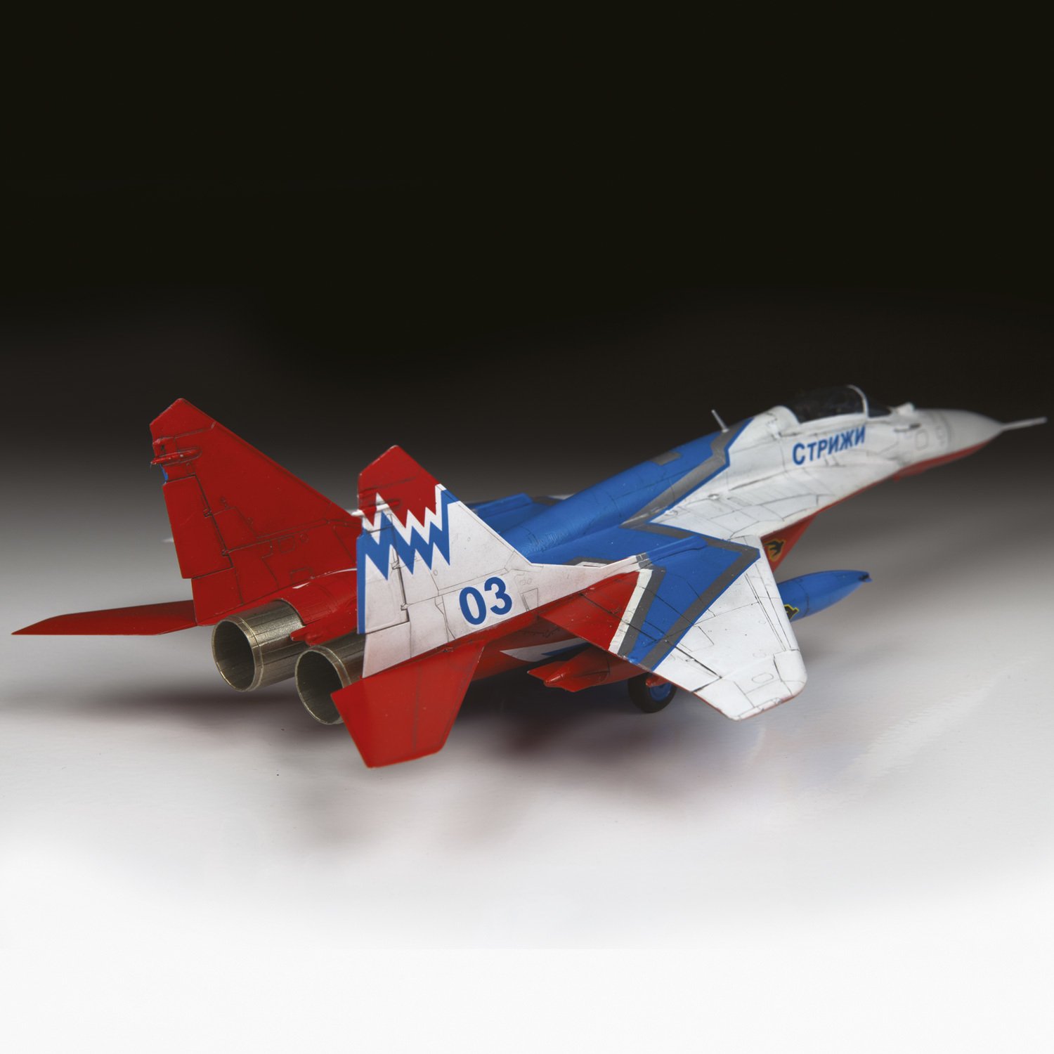 Модель сборная Звезда Самолёт МиГ 29 Стрижи - фото 5