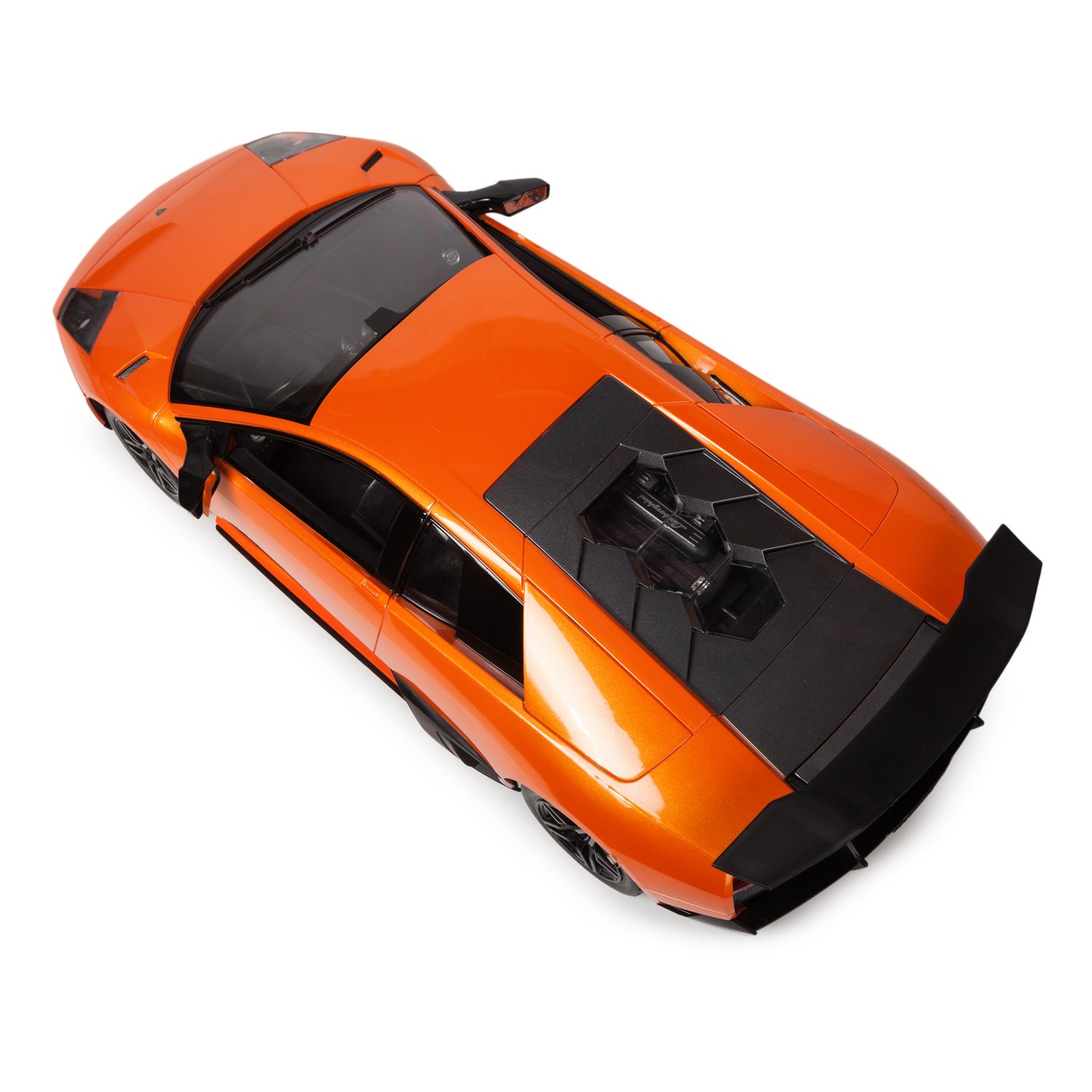 Машинка радиоуправляемая Mobicaro Lamborghini LP670 1:10 Оранжевая - фото 7