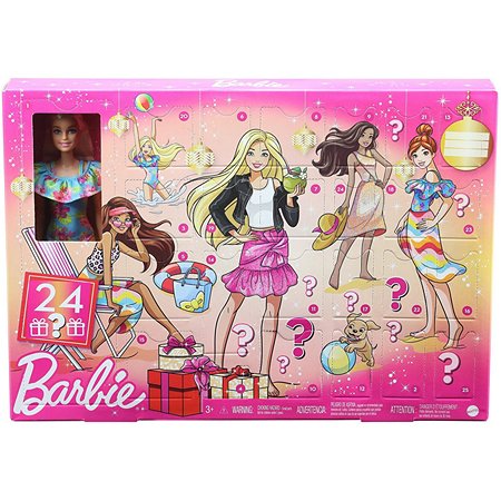 Набор Barbie Адвент-календарь GXD64 - фото 2