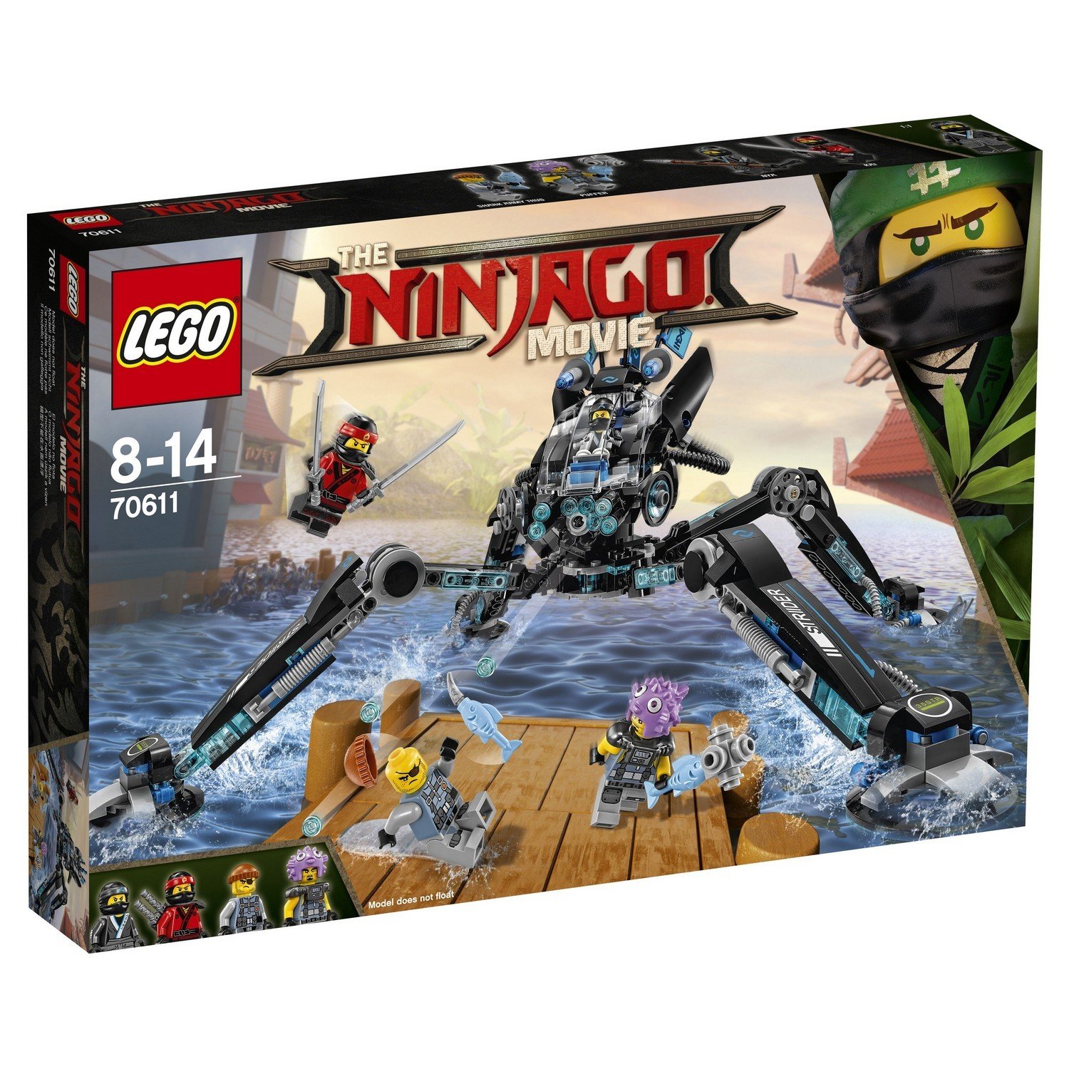 Конструктор LEGO Ninjago Водяной Робот (70611) - фото 2