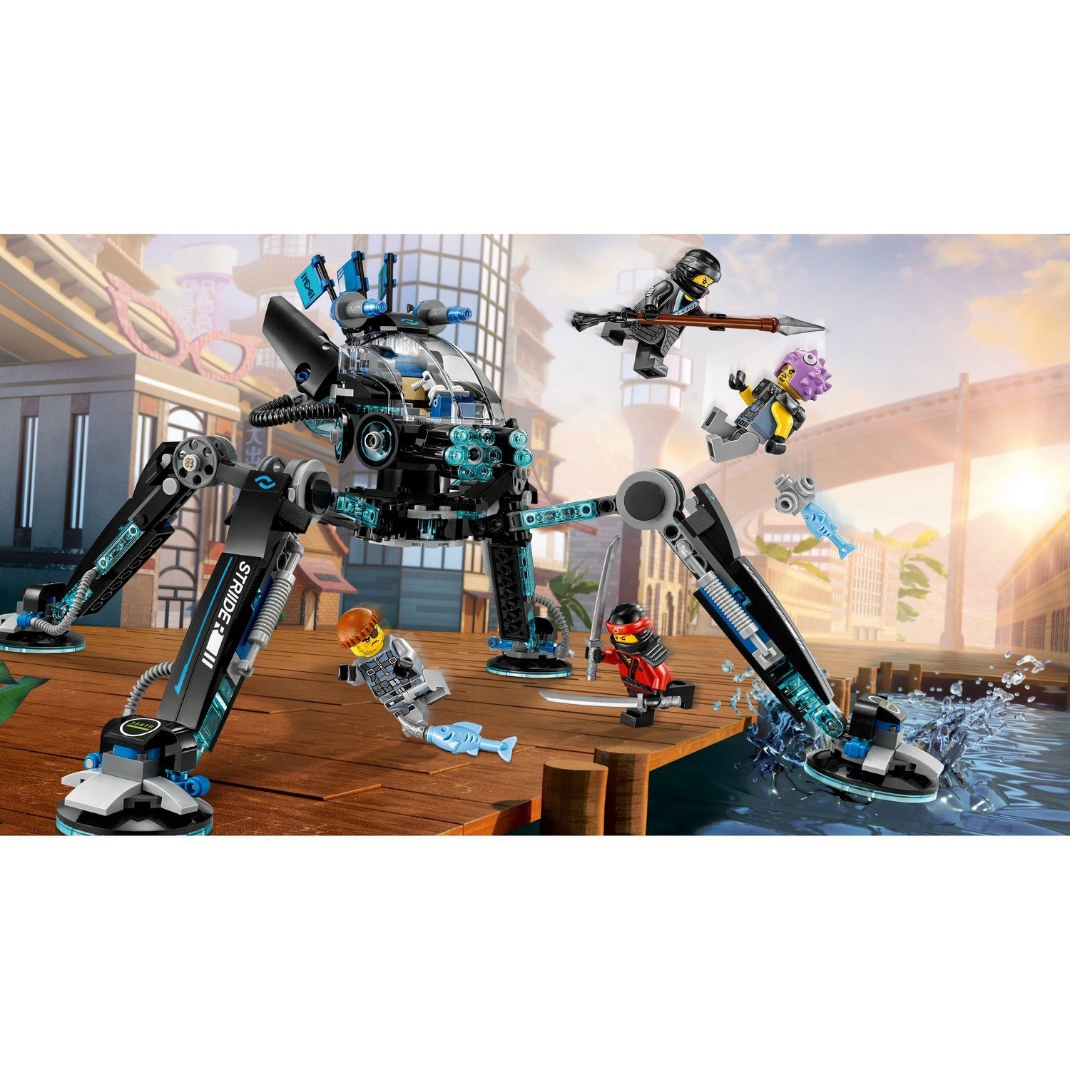 Конструктор LEGO Ninjago Водяной Робот (70611) - фото 4