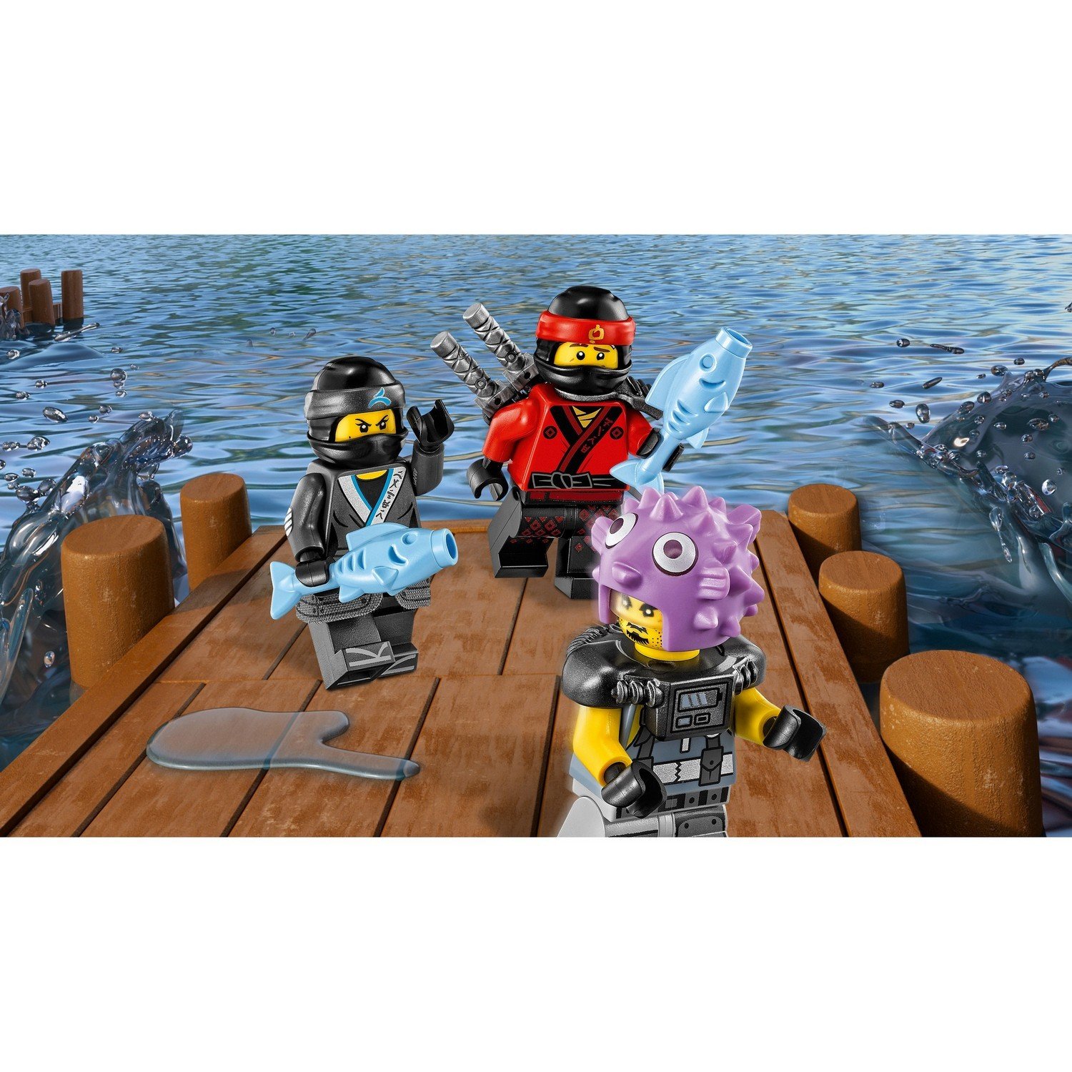 Конструктор LEGO Ninjago Водяной Робот (70611) - фото 5