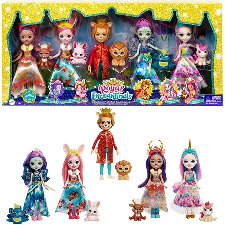Набор Enchantimals Королевские друзья куклы с питомцами GYN58 - фото 10