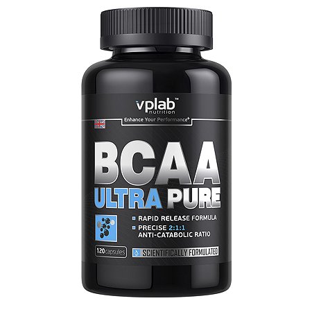 БЦАА VPLAB Ultra Pure 120капсул