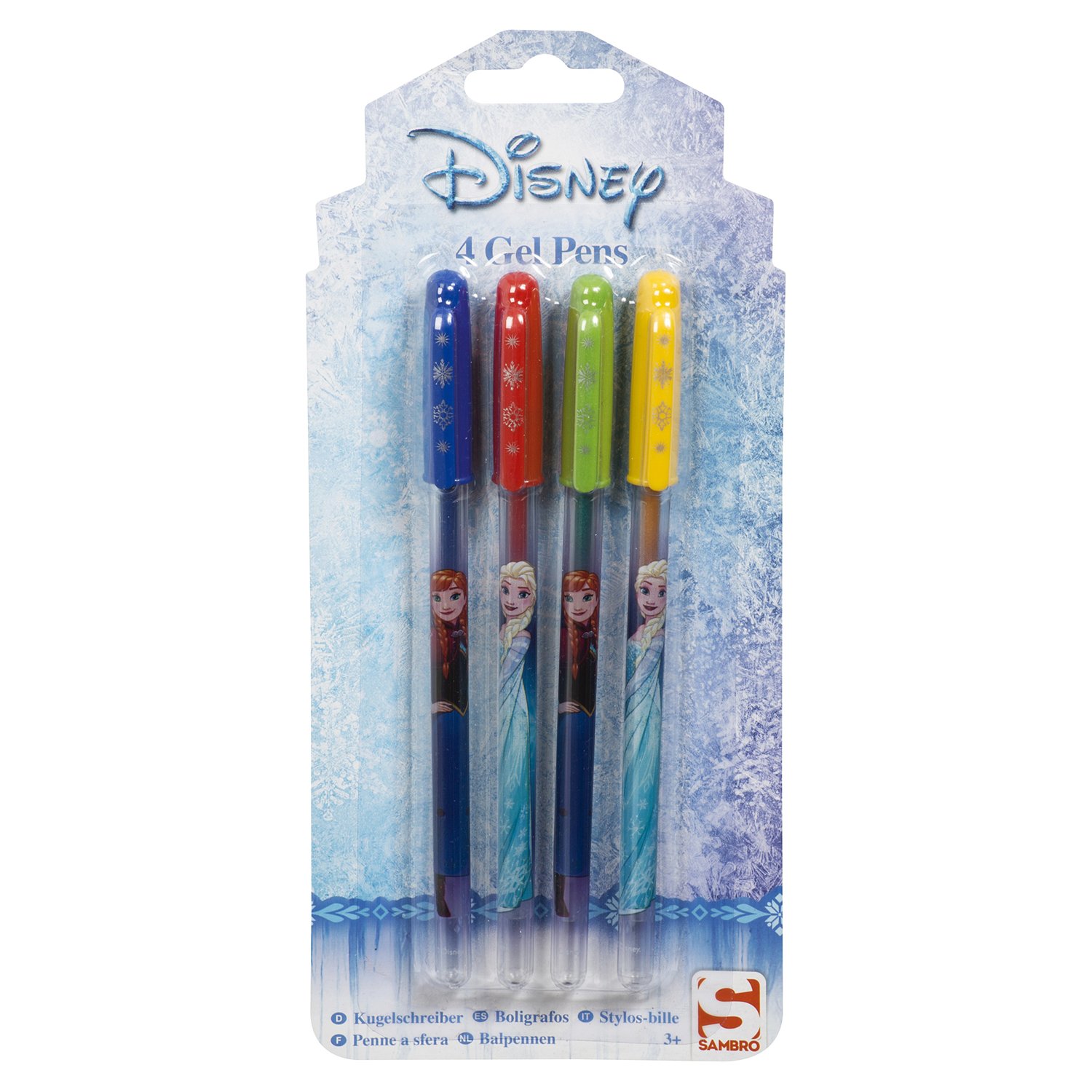 Набор Sambro Frozen Ручки гелевые 4 шт DFR8-630:  по цене 66.9 .