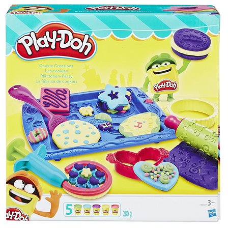 Набор пластилина Play-Doh Магазинчик печенья 5цветов B0307EU8