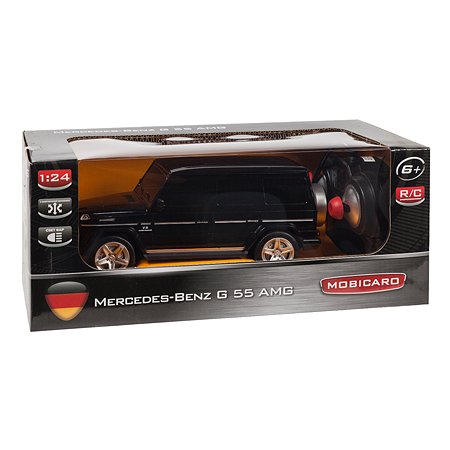 Машинка на радиоуправлении Mobicaro Mercedes-Benz G55 1:24 Чёрная - фото 3
