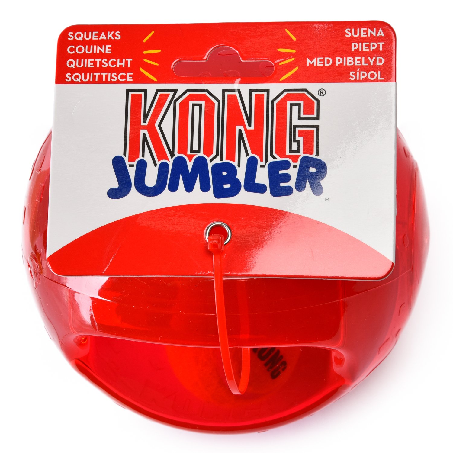 Игрушка для собак KONG для средних и крупных пород Джумблер мячик TMB2E - фото 2