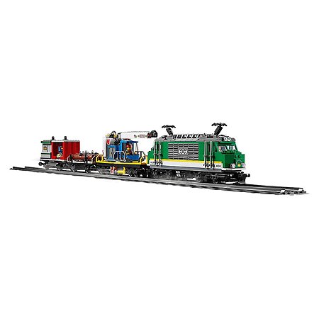 Конструктор LEGO City Trains Товарный поезд 60198 - фото 10