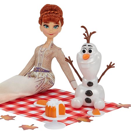 Набор игровой Disney Frozen Холодное Сердце 2 Анна пикник F15835X0 - фото 7