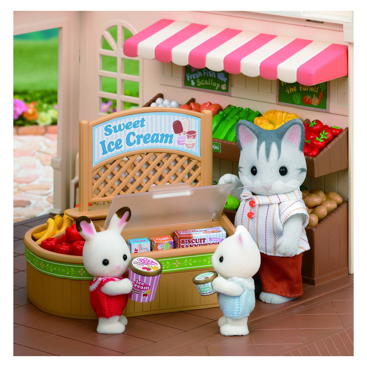 Товары фэмили. Sylvanian Families 5049. Набор Sylvanian Families супермаркет (5049). Sylvanian Families супермаркет 5049. Сильвания Families супермаркет.